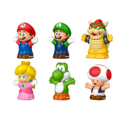 Fisher-Price Little People My Mario 6-Piece Character Figure Set
