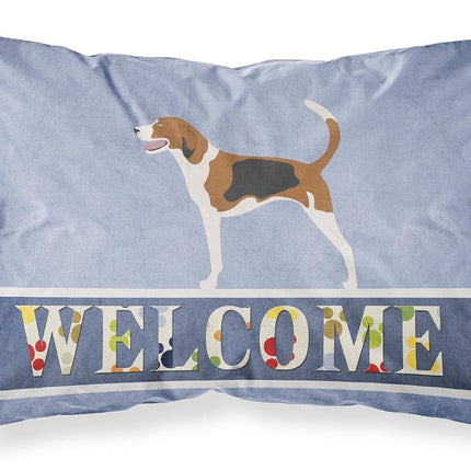 Caroline's Treasures American Foxhound Welcome Pillowcase, Multicolor, Standard