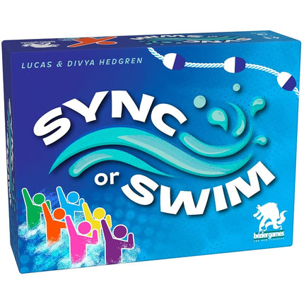 Bezier Games Sync or Swim Board Game - Board Game - 6 Players - Ages 14+