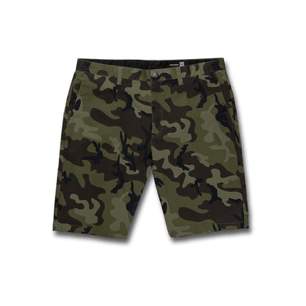 Volcom Men's Vmonty Chino Shorts, Green Combo, 32