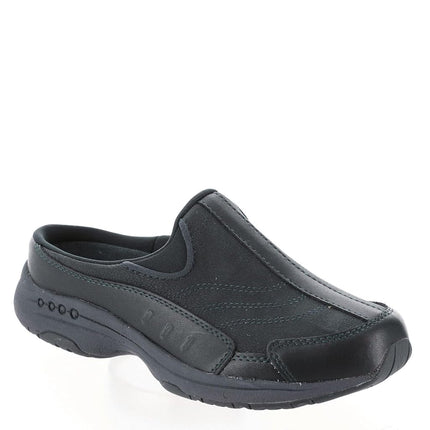 Easy Spirit Women's Traveltime Mule, Navy Leather, 9 Wide