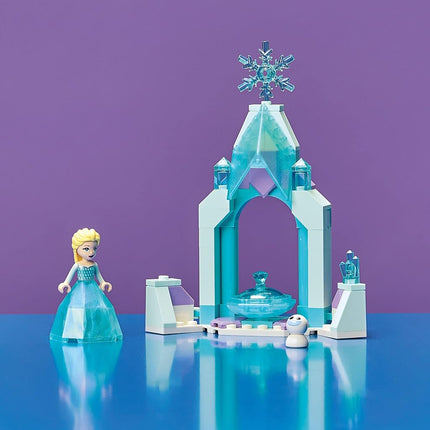 LEGO Disney Elsa’s Castle Courtyard 43199 Building Kit; A Buildable Princess Toy Created for Kids Aged 5+ (53 Pieces)