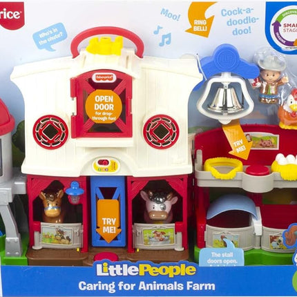 Fisher-Price GXC23 - Little People Caring for Animals Farm, English