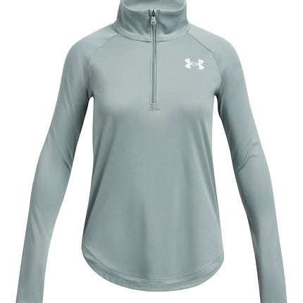 Under Armour Girl's Tech Graphic 1/2 Zip Shirt