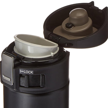 Zojirushi Stainless Steel Leak Proof Vacuum Insulated Travel Mug, 480 ml, Black