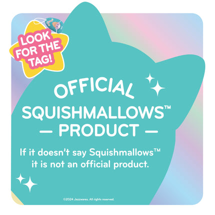 Squishmallows Original 25 cm Sy el peluche de pez pescador rosa de Pascua - Peluche oficial de Jazwares para el Día de la Madre - Juguete de peluche coleccionable suave y esponjoso - Regalo para madres, mujeres, niños y niñas