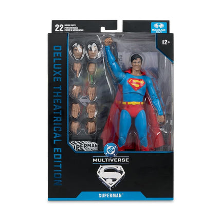 McFarlane - DC Multiverse - Superman: The Movie 1978-7" Superman Action Figure (Deluxe Theatrical Edition)