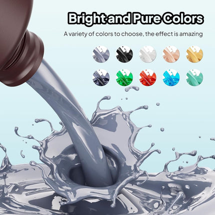 ELEGOO Water Washable 3D Printer Resin 1.0, Ceramic Grey 1000g, Fast Curing, Easy Cleanup with Water, Smooth Finish & High Precision 405nm UV Resin for LCD/MSLA 3D Printing