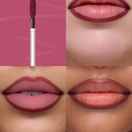 SHEGLAM Fall In Line Peel Off Lip Liner Stain Long Lasting Transfer-proof Nude Lip Tint-Plum Sauce