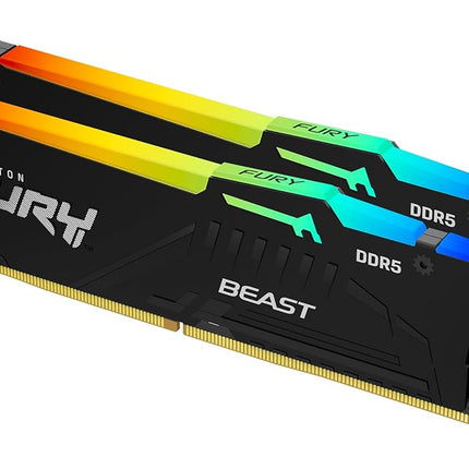 Kingston FURY Beast Black RGB 32GB (2x16GB) 6000MT