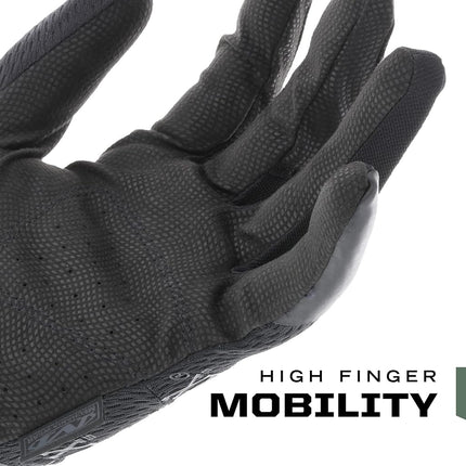 Mechanix Wear: Tactical Specialty 0.5mm High-Dexterity Work Gloves with Secure Fit and Precision Feel, Tactical Gloves for Airsoft, Paintball, Utility Use, Shooting Gloves for Men (Black, X-Large)