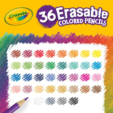 CRAYOLA Erasable Colored Pencils (36 Count)