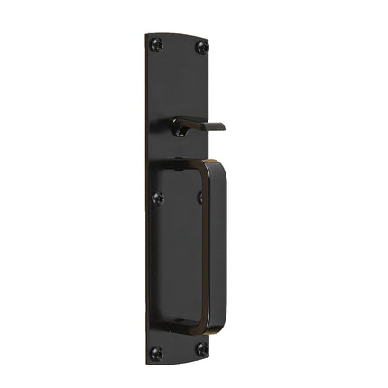 National Hardware N109-050 Gate Thumb Latch, Black