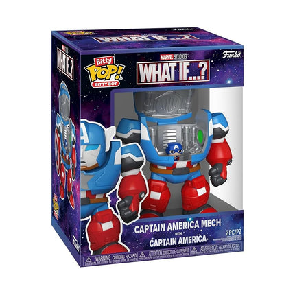 Funko Bitty Bots: Marvel What If - Captain America