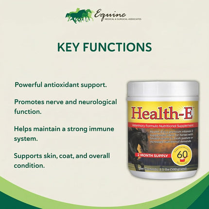 Equine Medical Health E - 60 Day Supply