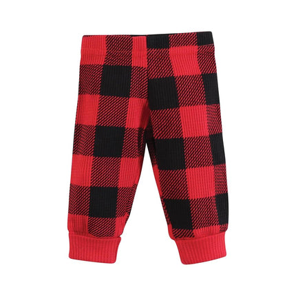 Hudson Baby Ensemble de layette unisexe pour bébé prématuré, 4 pièces, tenue à manches courtes, manches longues à carreaux de buffle, prématuré