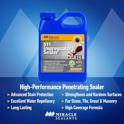 Miracle Sealants 511 Impregnator "The Original Impregnating Sealer" 946mls (US Quart)