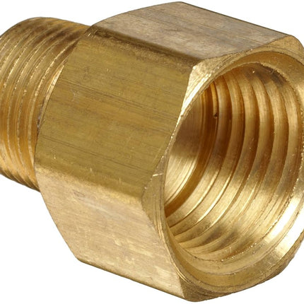 Anderson Metals Brass Pipe Fitting, Adapter, 1/8" 