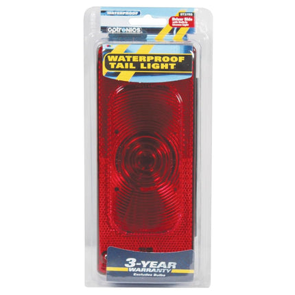 Optronics ST37RS ST-37RS Trailer Tail Light with License Light, Red