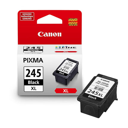 Canon Genuine Ink Cartridge PG-245XL Black, High-Yield (1 Count), Canon Printer Ink for PIXMA TR4520 / TS3120 / TS3220 Series Printers – Original Canon Ink for Crisp, Sharp Text