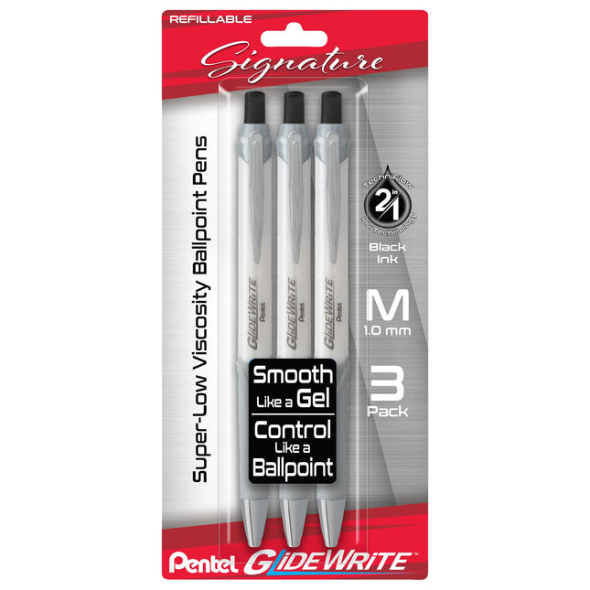 Pentel Glidewrite Signature Ballpoint Pen, (1.0mm)