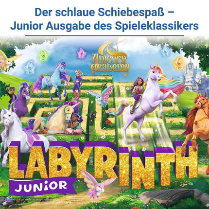 Ravensburger Unicorn Academy Labyrinth Junior The Moving Maze Game Family Strategy Board Game for Kids & Adults Age 4 Years Up - 2 to 4 Players