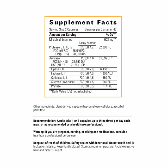 Integrative Therapeutics - Similase Lipo - Physician Developed Lipase Enzyme Supplement - Promotes Fat Digestion - 90 Vegetable Capsule