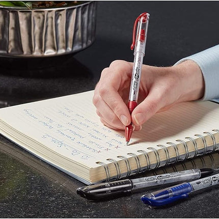 BIC 4pk Gelocity Stick Gel Pen- Black
