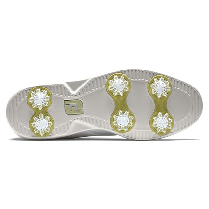 FootJoy Women's Traditions Golf Shoe, White/White, 6.5