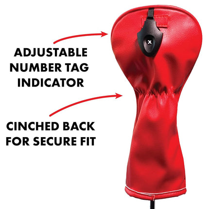Team Golf NCAA Vintage Fairway Headcover (Printed), Fits All Fairway, Hybrid and Utility Clubs
