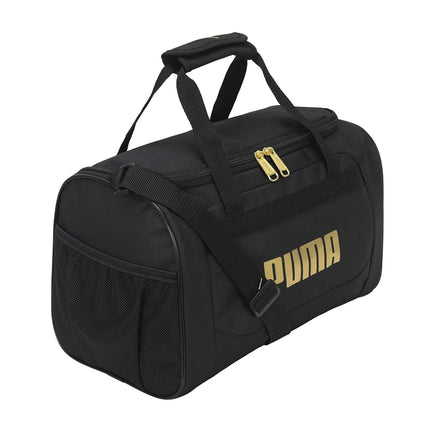 Puma Kids' Evercat Transformation Duffel Bag, Black/Gold, One Size