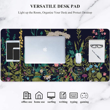 Large Mouse Pad with Wrist Rest, 4-in-1 Wrist Rest for Keyboard and Mouse