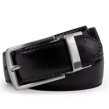 Steve Madden Boys' Reversible Belt for Kids, Brown/Black, L