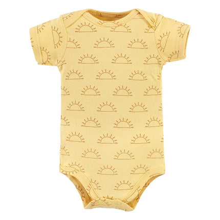 Hudson Baby Baby Cotton Bodysuits, Kind Human, 9-12 Months