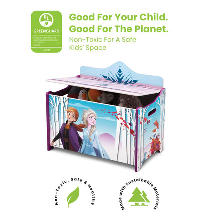 Caja de juguetes de lujo Frozen II de Disney de Delta Children (TB87219FZ)