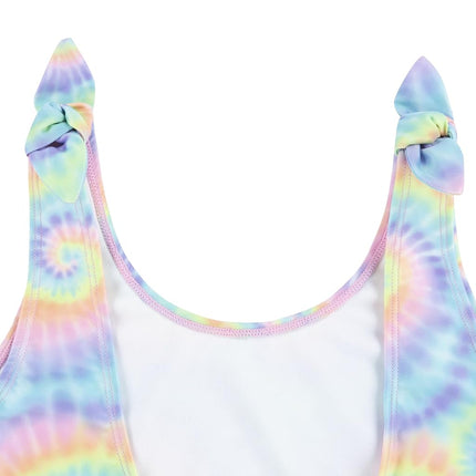 Traje de baño de una pieza Hurley para niñas, multicolor, talla extra grande