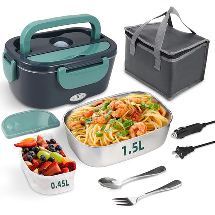SOHIDA Electric Lunch Box Food Heater, 80W Portabl