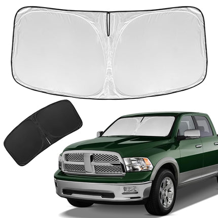 ZOIBV Sun Shade Sunshade Windshield Cover - 4 Laye