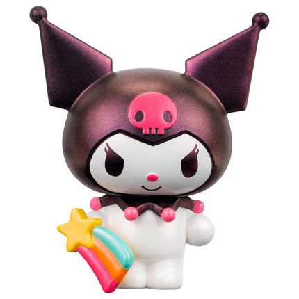 Jazwares Hello Kitty® and Friends Rainbow Vibes Party, 2” Figure 8-Pack - Removable Accessories - Officially Licensed Sanrio Product from Ages 6+