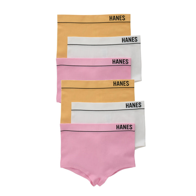 Hanes Women's Originals Seamless Stretchy Ribbed B