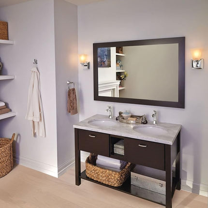 Moen YB5161CH Voss Iluminación de Baño Un Globo, Cromo
