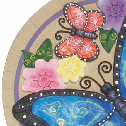 Spoontiques - Garden Décor - Butterfly Stepping Stone - Decorative Stone for Garden