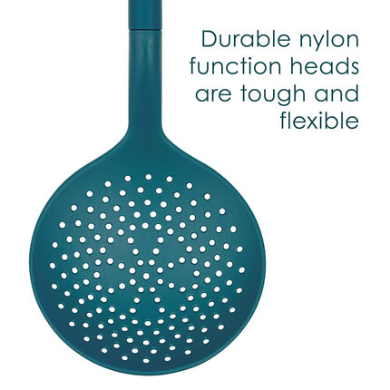 Rachael Ray Tools and Gadgets Kitchen Cooking Utensils Set, 2 Piece, Teal
