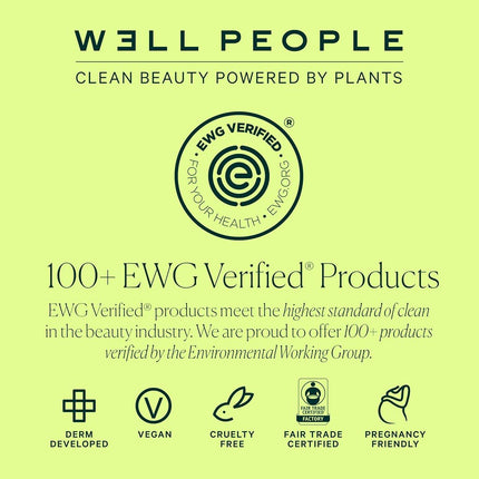 WELL PEOPLE - Vegan Bio Complexion Brush Set | Plant-Based, Cruelty-Free Clean Beauty (4 Pieces)