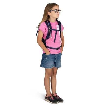 Osprey Raven Jr Girl's Mountain Biking Backpack with Hydraulics Reservoir, Deep Fig, Deep Fig, One Size, Mountain Biking Backpack With Hydraulics Reservoir