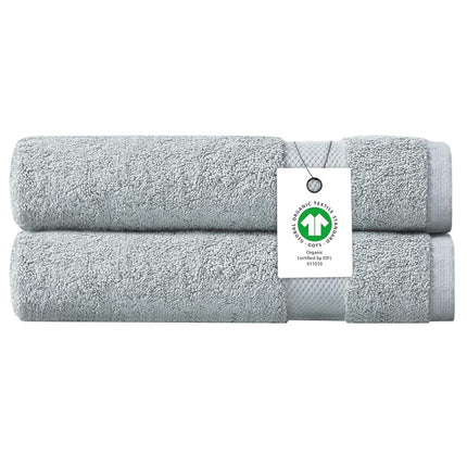 Delara 100% Organic Cotton Towels 650 GSM Plush Fe