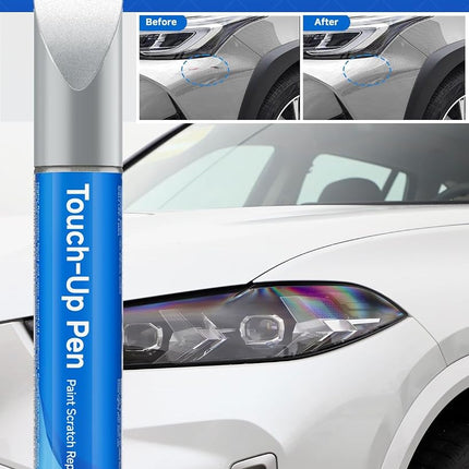 RSACET 1D6 Silver Sky Touch Up Paint Compatible with Toyota Exact Match Touch Up Paint Car Scratch Repair
