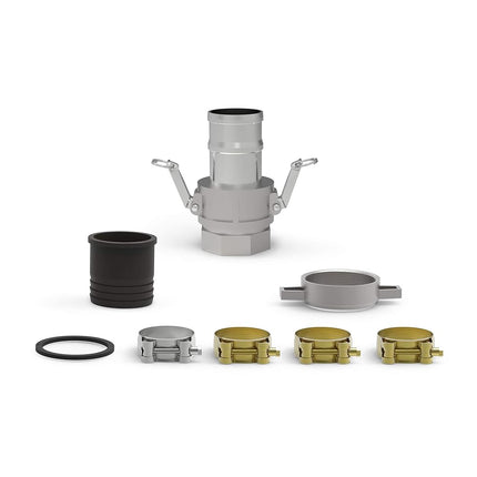 Champion Power Equipment - Portable Trash Water Pump with Hose Kit (5cm Inlet) - 598L per Minute, 11.5L Petrol 212CC Engine, with Wheel Kit & Foldable Handle for Clean or Dirty Water, Pools & Floods