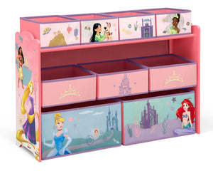 Disney Princess Deluxe 9 Bin Design and Store Toy 