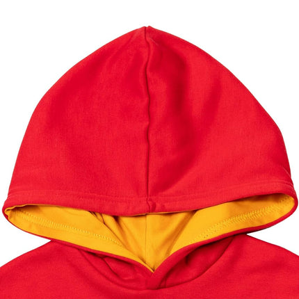 Sesame Street Elmo Sweat-shirt à capuche en molleton pour tout-petits garçons 2T